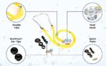 Fonendoscopio Primacare DS-9295-YL - Estetoscopio Sprague Rappaport de 30 pulgadas kit de cardiología de doble cabeza profesional de primeros auxilios color amarillo Colombia