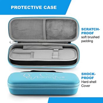 Fonendoscopio Primacare KB-9397-BL Estuche para estetoscopio, suministros incluidos, azul con múltiples compartimentos, bolsa portátil y ligera para botiquín de primeros auxilios Colombia