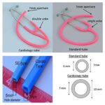 Fonendoscopios CardioTubes - Tubo de repuesto compatible con estetoscopios estándar Littmann(r) Classic II SE (r) - Tubo rosa de 0.197 in Colombia