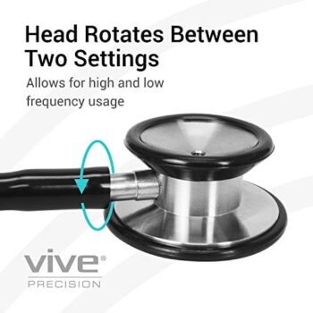 Fonendoscopios Dualhead - Campana de diafragma de doble cabeza para enfermeras, urgencias, cardiología, veterinaria, pediatría fetal, kit de presión arterial - Dispositivo de doble barril Colombia