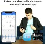 Fonendoscopios Estetoscopio Bluetooth inteligente - Escucha y graba ritmos cardíacos y sonidos pulmonares (2.ª generación) Colombia