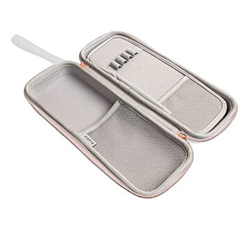 Fonendoscopios Estuche para estetoscopio 3M LittmannMDFOmron, espacio adicional para tijeras de vendaje médico, tijeras de trauma EMT y linterna LED, (blanco rosa) Colombia