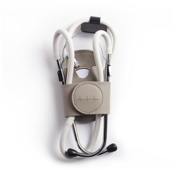 Fonendoscopios Funda magnética para estetoscopio 3M Littmann, MDF y más. Soporte para estetoscopio con clip de cadera ideal para RN, MD, EMT (gris) Colombia