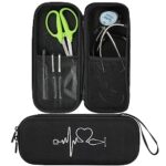 Fonendoscopios Funda para estetoscopio 3M Littmann Classic III, bolsa para estetoscopio para ligero II S.E, cardiología IV, espacio adicional para accesorios de médico y enfermera Colombia