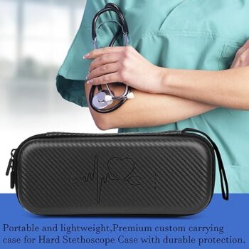 Fonendoscopios Funda para estetoscopio 3M Littmann Classic III, estuche de transporte para estetoscopio para regalo de enfermera, soporte de viaje ligero para estetoscopio II S.E Colombia