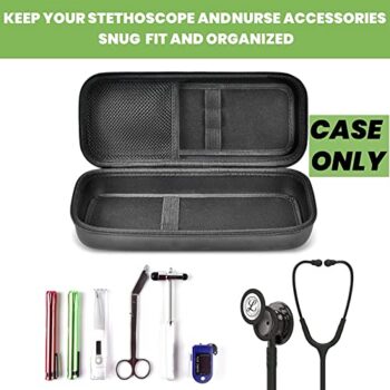 Fonendoscopios Funda para estetoscopio compatible con 3M Littmann Classic III MonitoringLightweight II S.ECardiology IV DiagnosticMDF Acoustica Estetoscopios, bolsillo ad Colombia