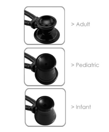 Fonendoscopios MDF® ProCardial ERA Cardiología, Estetoscopio de doble campana, ligera con pieza de pecho para adulto, pediátrico, infantil, neonatal, 1 Colombia